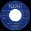 JAMES BROWN & THE FAMOUS FLAMES / SHOUT AND SHIMMY / COME OVER HERE / 7" / 2 JAMES BROWN SHOUT AND SHIMMY