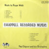 PAUL DUPONT AND HIS ORCHESTRA / MUSIC BY ROGER WEBB / LP / UK / CHAPPELL / LPC 1036 / 1970 /