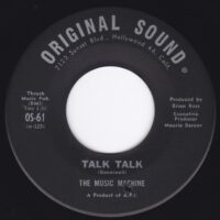 THE MUSIC MACHINE / TALK TALK / COME ON IN / 7" /