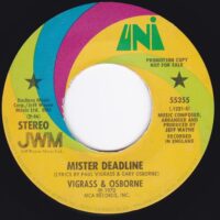 VIGRASS & OSBORNE / MISTER DEADLINE / REMEMBER PEARL HARBOUR / 7" /