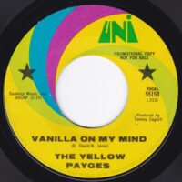 THE YELLOW PAYGES / VANILLA ON MY MIND / WOULD YOU MIND IF I LOVED YOU / 7" /