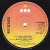 BOZ SCAGGS / HOLLYWOOD / 7" /