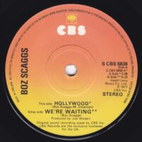 BOZ SCAGGS / HOLLYWOOD / 7" /