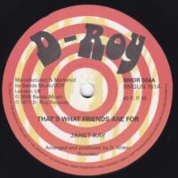 JANET KAY / THAT'S WHAT FRIEND'S ARE FOR / 7" /