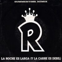LOS REBELDES / LA NOCHE ES LARGA (REMIX) / 7" /
