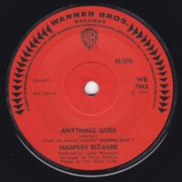 HARPERS BIZARRE / ANYTHING GOES / 7" /