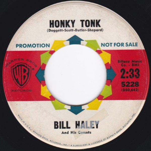 BILL HALEY AND HIS COMETS HONKY TONK