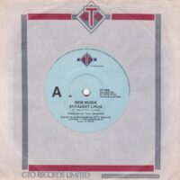 NEW MUSIK / STRAIGHT LINES / 7" /