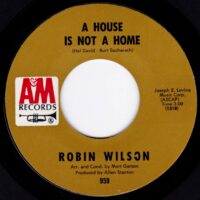 ROBIN WILSON / WHERE ARE THEY NOW? / A HOUSE IS NOT A HOME / 7" /