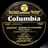 ROCKPILE / SECONDS OF PLEASURE / LP / 3 ROCKPILE LABEL