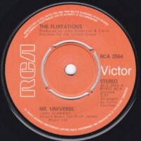 THE FLIRTATIONS / MR UNIVERSE / SOMEBODY CARED FOR ME / 7" /