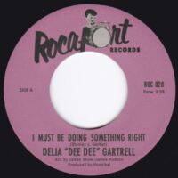 DELIA "DEE DEE" GARTRELL / I MUST BE DOING SOMETHING RIGHT / FIGHT FIRE WITH FIRE / 7" /