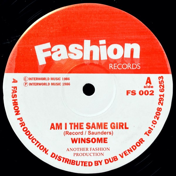 WINSOME AM I THE SAME GIRL