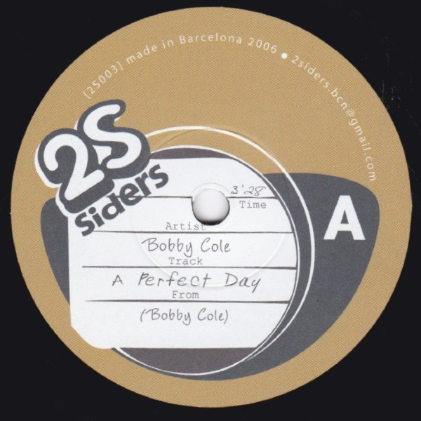 BOBBY COLE A PERFECT DAY