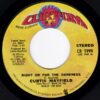 CURTIS MAYFIELD / KUNG FU / RIGHT ON FOR THE DARKNESS / 7" /