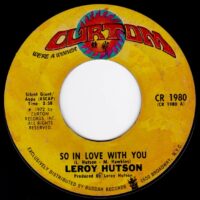LEROY HUTSON / SO IN LOVE WITH YOU / AS LONG AS THERE'S LOVE AROUND / 7" /
