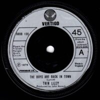 THIN LIZZY / THE BOYS ARE BACK IN TOWN / 7" /