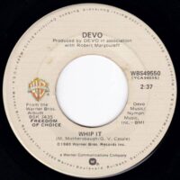 DEVO / WHIP IT / TURN AROUND / 7" /