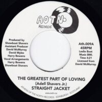 STRAIGHT JACKET / THE GREATEST PART OF LOVING / FUN / 7" /