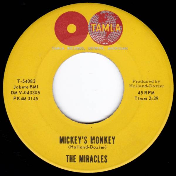 THE MIRACLES MICKEYS MONKEY
