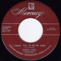 GEORGIA GIBBS WITH HUGO PERETTI & HIS ORCHESTRA /  COME RAIN OR COME SHINE / I WANT YOU TO BE MY BABY / 7" /