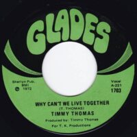 TIMMY THOMAS / WHY CAN'T WE LIVE TOGETHER / 7" /