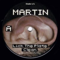 MARTIN / LICK THE PLATE CLEAN / 7" /