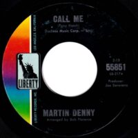 MARTIN DENNY / LA PALOMA / CALL ME / 7" /