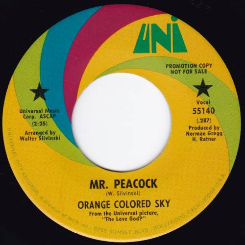 MR PEACOCK