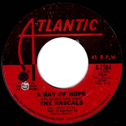 THE RASCALS A RAY OF HOPE