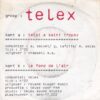 TELEX / TWIST A SAINT TROPEZ / LE FOND DE L'AIR / 7" / 3 TELEX TWIST A SAIT TROPEZ