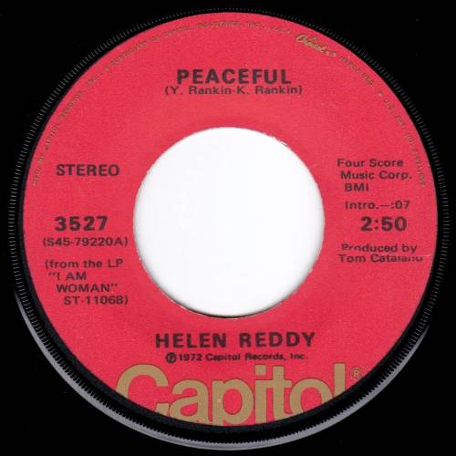 HELEN REDDY PEACEFUL