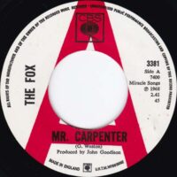 THE FOX / MR. CARPENTER / SEEK AND YOU FIND / 7" /