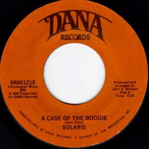 A CASE OF THE BOOGIE