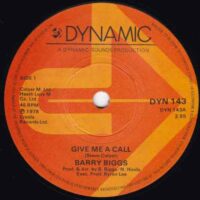 BARRY BIGGS / GIVE ME A CALL / SURELY / 7" /