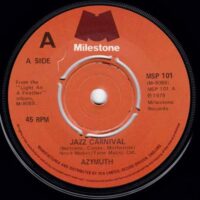 AZYMUTH / JAZZ CARNIVAL / FLY OVER THE HORIZON (VÔO SOBRE O HORIZONTE) / 7" /