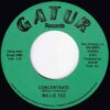 WILLIE TEE / CONCENTRATE / GET UP / 7" /