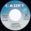 FRANK D'RONE / BLUESETTE / BRAND NEW MORNING / 7" /