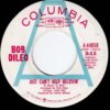 BOB DILEO / JUST CAN'T HELP BELIEVIN' / MIND EXCURSION / 7" /