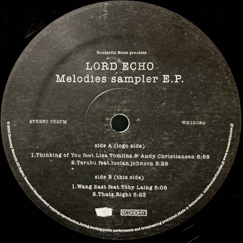 LORD ECHO MELODIES SAMPLER EP