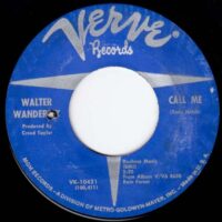 WALTER WANDERLEY / SUMMER SAMBA (SO NICE) (SAMBA DE VERAO) / CALL ME / 7" /