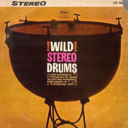 WILD STEREO DRUMS LP