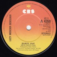 LIZZY MERCIER DESCLOUX / ZULU ROCK / SUN'S JIVE / 7" /
