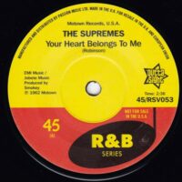 THE SUPREMES / YOUR HEART BELONGS TO ME / INTERVIEW WITH BRIAN MATTHEW / 7" /