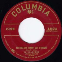 JO STAFFORD WITH PAUL WESTON & HIS ORCH. / ST. LOUIS BLUES / AIN'TCHA-CHA COMIN' OUT T-TONIGHT / 7" /