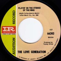 THE LOVE GENERATION / PLAYIN' ON THE STRINGS OF THE WIND / GROOVY SUMMERTIME / 7" /
