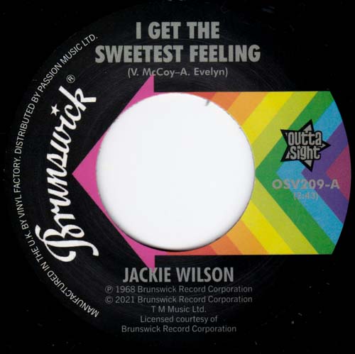 JACKIE WILSON I GET THE SWEETEST FEELING