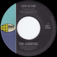 THE FOUR KING COUSINS / THE CARNIVAL / I FELL / LOVE SO FINE / 7" / 5 LOVE SO FINE