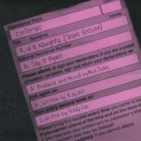 CONTEMPO / U B NAUGHTY (SHORT VERSION) / SAY IT AGAIN / 7" /