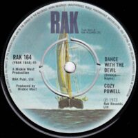 COZY POWELL / DANCE WITH THE DEVIL / AND THEN THERE WAS SKIN / 7" /